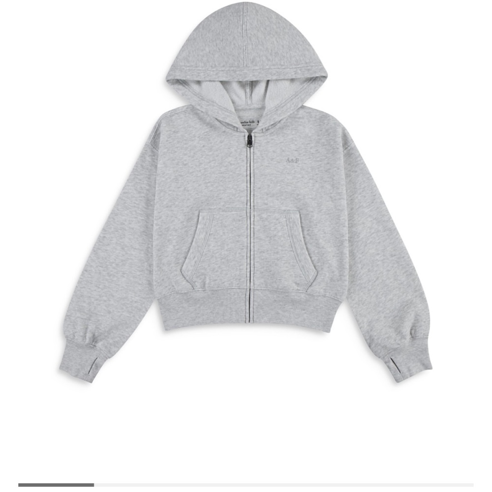 Abercrombie Kids Gray Essential Hoodie 11/12